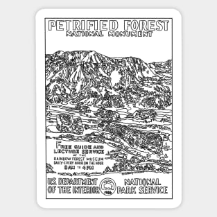 Petrified Forest Sticker